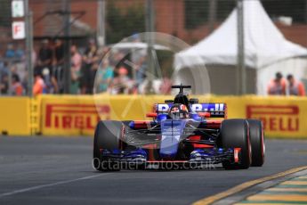 World © Octane Photographic Ltd. Formula 1 - Australian Grand Prix - Practice 1. Daniil Kvyat - Scuderia Toro Rosso STR12. Albert Park Circuit. Friday 24th March 2017. Digital Ref: 1793LB1D1179