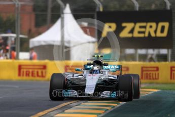 World © Octane Photographic Ltd. Formula 1 - Australian Grand Prix - Practice 1. Valtteri Bottas - Mercedes AMG Petronas F1 W08 EQ Energy+. Albert Park Circuit. Friday 24th March 2017. Digital Ref: 1793LB1D1281