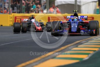 World © Octane Photographic Ltd. Formula 1 - Australian Grand Prix - Practice 1. Carlos Sainz - Scuderia Toro Rosso STR12. Albert Park Circuit. Friday 24th March 2017. Digital Ref: 1793LB1D1318