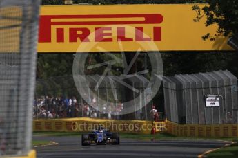 World © Octane Photographic Ltd. Formula 1 - Australian Grand Prix - Practice 1. Pascal Wehrlein – Sauber F1 Team C36. Albert Park Circuit. Friday 24th March 2017. Digital Ref: 1793LB1D1703