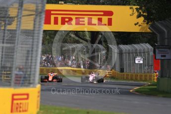 World © Octane Photographic Ltd. Formula 1 - Australian Grand Prix - Practice 1. Esteban Ocon - Sahara Force India VJM10. Albert Park Circuit. Friday 24th March 2017. Digital Ref: 1793LB1D1793