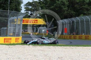 World © Octane Photographic Ltd. Formula 1 - Australian Grand Prix - Practice 1. Valtteri Bottas - Mercedes AMG Petronas F1 W08 EQ Energy+. Albert Park Circuit. Friday 24th March 2017. Digital Ref: 1793LB2D4167