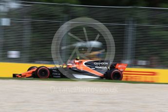 World © Octane Photographic Ltd. Formula 1 - Australian Grand Prix - Practice 1. Stoffel Vandoorne - McLaren Honda MCL32. Albert Park Circuit. Friday 24th March 2017. Digital Ref: 1793LB2D4222