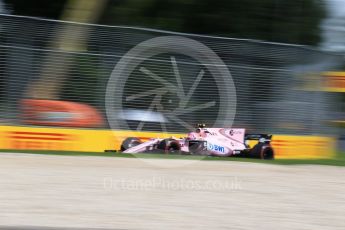 World © Octane Photographic Ltd. Formula 1 - Australian Grand Prix - Practice 1. Esteban Ocon - Sahara Force India VJM10. Albert Park Circuit. Friday 24th March 2017. Digital Ref: 1793LB2D4240