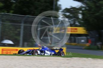 World © Octane Photographic Ltd. Formula 1 - Australian Grand Prix - Practice 1. Pascal Wehrlein – Sauber F1 Team C36. Albert Park Circuit. Friday 24th March 2017. Digital Ref: 1793LB2D4313