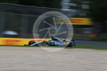 World © Octane Photographic Ltd. Formula 1 - Australian Grand Prix - Practice 1. Lewis Hamilton - Mercedes AMG Petronas F1 W08 EQ Energy+. Albert Park Circuit. Friday 24th March 2017. Digital Ref: 1793LB2D4390