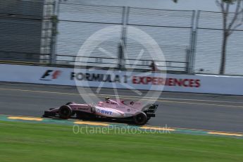 World © Octane Photographic Ltd. Formula 1 - Australian Grand Prix - Practice 1. Esteban Ocon - Sahara Force India VJM10. Albert Park Circuit. Friday 24th March 2017. Digital Ref: 1793LB2D4516