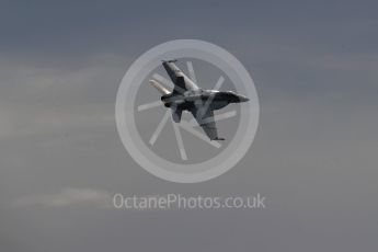 World © Octane Photographic Ltd. Formula 1 - Australian Grand Prix - Practice 2. Royal Australian Air Force FA-18. Albert Park Circuit. Friday 24th March 2017. Digital Ref: 1794LB1D2163