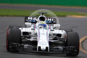 World © Octane Photographic Ltd. Formula 1 - Australian Grand Prix - Practice 2. Felipe Massa - Williams Martini Racing FW40. Albert Park Circuit. Friday 24th March 2017. Digital Ref: 1794LB1D2392