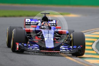 World © Octane Photographic Ltd. Formula 1 - Australian Grand Prix - Practice 2. Daniil Kvyat - Scuderia Toro Rosso STR12. Albert Park Circuit. Friday 24th March 2017. Digital Ref: 1794LB1D2415
