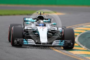 World © Octane Photographic Ltd. Formula 1 - Australian Grand Prix - Practice 2. Valtteri Bottas - Mercedes AMG Petronas F1 W08 EQ Energy+. Albert Park Circuit. Friday 24th March 2017. Digital Ref: 1794LB1D2569