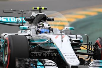 World © Octane Photographic Ltd. Formula 1 - Australian Grand Prix - Practice 2. Valtteri Bottas - Mercedes AMG Petronas F1 W08 EQ Energy+. Albert Park Circuit. Friday 24th March 2017. Digital Ref: 1794LB1D2621