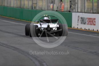 World © Octane Photographic Ltd. Formula 1 - Australian Grand Prix - Practice 2. Lance Stroll - Williams Martini Racing FW40. Albert Park Circuit. Friday 24th March 2017. Digital Ref: 1794LB1D2687