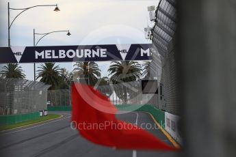 World © Octane Photographic Ltd. Formula 1 - Australian Grand Prix - Practice 2. Red Flag. Albert Park Circuit. Friday 24th March 2017. Digital Ref: 1794LB2D4641
