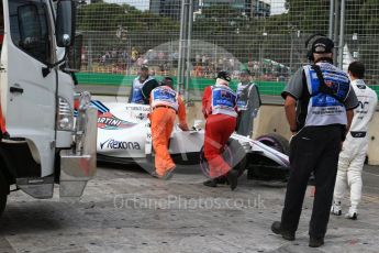 World © Octane Photographic Ltd. Formula 1 - Australian Grand Prix - Practice 2. Felipe Massa - Williams Martini Racing FW40. Albert Park Circuit. Friday 24th March 2017. Digital Ref: 1794LB2D4682