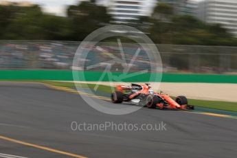World © Octane Photographic Ltd. Formula 1 - Australian Grand Prix - Practice 2. Fernando Alonso - McLaren Honda MCL32. Albert Park Circuit. Friday 24th March 2017. Digital Ref: 1794LB2D4729
