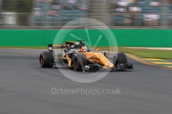 World © Octane Photographic Ltd. Formula 1 - Australian Grand Prix - Practice 2. Nico Hulkenberg - Renault Sport F1 Team R.S.17. Albert Park Circuit. Friday 24th March 2017. Digital Ref: 1794LB2D4739