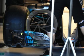 World © Octane Photographic Ltd. Formula 1 - Australian Grand Prix - Pit Lane. Mercedes AMG Petronas F1 W08 EQ Energy+. Albert Park Circuit. Friday 24th March 2017. Digital Ref: 1792LB1D0128