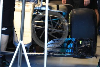 World © Octane Photographic Ltd. Formula 1 - Australian Grand Prix - Pit Lane. Mercedes AMG Petronas F1 W08 EQ Energy+. Albert Park Circuit. Friday 24th March 2017. Digital Ref: 1792LB1D0130