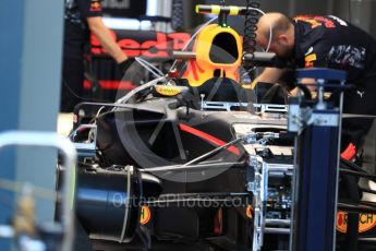 World © Octane Photographic Ltd. Formula 1 - Australian Grand Prix - Pit Lane. Red Bull Racing RB13. Albert Park Circuit. Friday 24th March 2017. Digital Ref: 1792LB1D0161