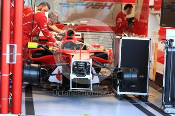 World © Octane Photographic Ltd. Formula 1 - Australian Grand Prix - Pit Lane. Scuderia Ferrari SF70H. Albert Park Circuit. Friday 24th March 2017. Digital Ref: 1792LB1D0190