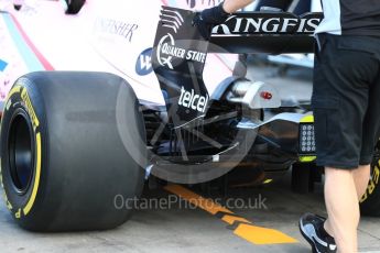 World © Octane Photographic Ltd. Formula 1 - Australian Grand Prix - Pit Lane. Sahara Force India VJM10. Albert Park Circuit. Friday 24th March 2017. Digital Ref: 1792LB1D0218