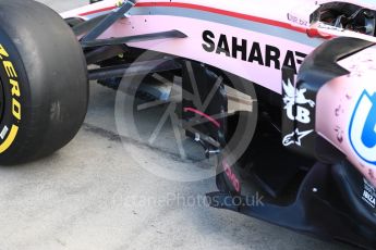 World © Octane Photographic Ltd. Formula 1 - Australian Grand Prix - Pit Lane. Sahara Force India VJM10. Albert Park Circuit. Friday 24th March 2017. Digital Ref: 1792LB1D0226