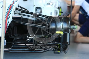 World © Octane Photographic Ltd. Formula 1 - Australian Grand Prix - Pit Lane. Williams Martini Racing FW40. Albert Park Circuit. Friday 24th March 2017. Digital Ref: 1792LB1D0251