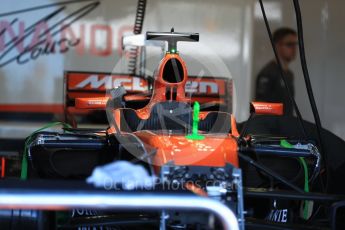 World © Octane Photographic Ltd. Formula 1 - Australian Grand Prix - Pit Lane. McLaren Honda MCL32. Albert Park Circuit. Friday 24th March 2017. Digital Ref: 1792LB1D0277