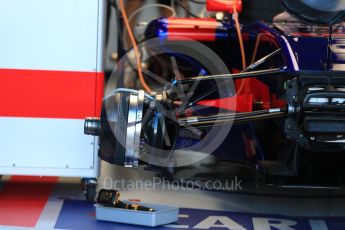 World © Octane Photographic Ltd. Formula 1 - Australian Grand Prix - Pit Lane. Scuderia Toro Rosso STR12. Albert Park Circuit. Friday 24th March 2017. Digital Ref: 1792LB1D0319