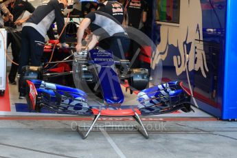 World © Octane Photographic Ltd. Formula 1 - Australian Grand Prix - Pit Lane. Scuderia Toro Rosso STR12. Albert Park Circuit. Friday 24th March 2017. Digital Ref: 1792LB1D0339