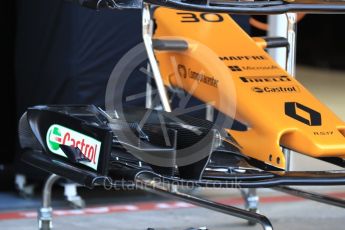 World © Octane Photographic Ltd. Formula 1 - Australian Grand Prix - Pit Lane. Renault Sport F1 Team R.S.17. Albert Park Circuit. Friday 24th March 2017. Digital Ref: 1792LB1D0411