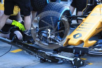 World © Octane Photographic Ltd. Formula 1 - Australian Grand Prix - Pit Lane. Renault Sport F1 Team R.S.17. Albert Park Circuit. Friday 24th March 2017. Digital Ref: 1792LB1D0475