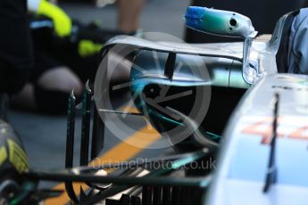 World © Octane Photographic Ltd. Formula 1 - Australian Grand Prix - Pit Lane. Mercedes AMG Petronas F1 W08 EQ Energy+. Albert Park Circuit. Friday 24th March 2017. Digital Ref: 1792LB1D0579