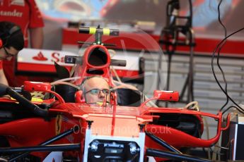 World © Octane Photographic Ltd. Formula 1 - Australian Grand Prix - Pit Lane. Scuderia Ferrari SF70H. Albert Park Circuit. Friday 24th March 2017. Digital Ref: 1792LB1D0655