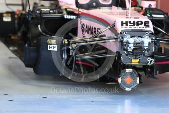 World © Octane Photographic Ltd. Formula 1 - Australian Grand Prix - Pit Lane. Sahara Force India VJM10. Albert Park Circuit. Friday 24th March 2017. Digital Ref: 1792LB1D0675