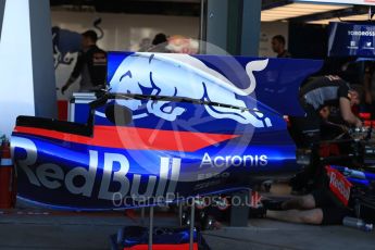 World © Octane Photographic Ltd. Formula 1 - Australian Grand Prix - Pit Lane. Scuderia Toro Rosso STR12. Albert Park Circuit. Friday 24th March 2017. Digital Ref: 1792LB1D0735