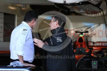 World © Octane Photographic Ltd. Formula 1 - Australian Grand Prix - FIA Team Press Conference. Eric Boullier - Racing Director of McLaren Honda. Albert Park Circuit. Friday 24th March 2017. Digital Ref: 1792LB1D0859