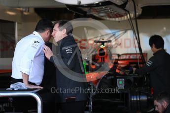 World © Octane Photographic Ltd. Formula 1 - Australian Grand Prix - FIA Team Press Conference. Eric Boullier - Racing Director of McLaren Honda. Albert Park Circuit. Friday 24th March 2017. Digital Ref: 1792LB1D0863