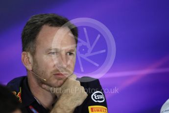 World © Octane Photographic Ltd. Formula 1 - Australian Grand Prix - FIA Team Press Conference. Christian Horner - Team Principal of Red Bull Racing. Albert Park Circuit. Friday 24th March 2017. Digital Ref: 1795LB1D2933