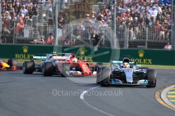 World © Octane Photographic Ltd. Formula 1 - Australian Grand Prix - Race. Lewis Hamilton - Mercedes AMG Petronas F1 W08 EQ Energy+. Albert Park Circuit. Sunday 26th March 2017. Digital Ref: 1802LB1D5981