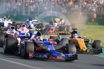 World © Octane Photographic Ltd. Formula 1 - Australian Grand Prix - Race. Nico Hulkenberg - Renault Sport F1 Team R.S.17. Albert Park Circuit. Sunday 26th March 2017. Digital Ref: 1802LB1D6011