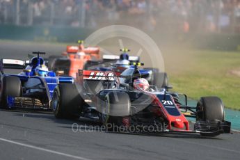 World © Octane Photographic Ltd. Formula 1 - Australian Grand Prix - Race. Kevin Magnussen - Haas F1 Team VF-17. Albert Park Circuit. Sunday 26th March 2017. Digital Ref: 1802LB1D6016