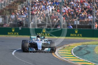 World © Octane Photographic Ltd. Formula 1 - Australian Grand Prix - Race. Valtteri Bottas - Mercedes AMG Petronas F1 W08 EQ Energy+. Albert Park Circuit. Sunday 26th March 2017. Digital Ref: 1802LB1D6049