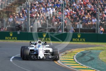 World © Octane Photographic Ltd. Formula 1 - Australian Grand Prix - Race. Felipe Massa - Williams Martini Racing FW40. Albert Park Circuit. Sunday 26th March 2017. Digital Ref: 1802LB1D6076