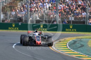 World © Octane Photographic Ltd. Formula 1 - Australian Grand Prix - Race. Romain Grosjean - Haas F1 Team VF-17. Albert Park Circuit. Sunday 26th March 2017. Digital Ref: 1802LB1D6082