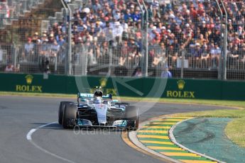 World © Octane Photographic Ltd. Formula 1 - Australian Grand Prix - Race. Valtteri Bottas - Mercedes AMG Petronas F1 W08 EQ Energy+. Albert Park Circuit. Sunday 26th March 2017. Digital Ref: 1802LB1D6172