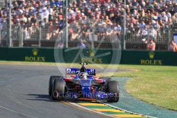 World © Octane Photographic Ltd. Formula 1 - Australian Grand Prix - Race. Sebastian Vettel - Scuderia Ferrari SF70H. Albert Park Circuit. Sunday 26th March 2017. Digital Ref: 1802LB1D6214