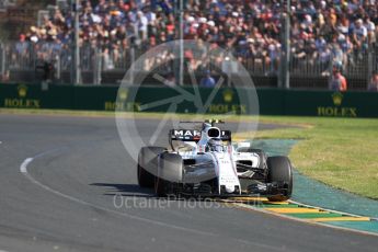 World © Octane Photographic Ltd. Formula 1 - Australian Grand Prix - Race. Esteban Ocon - Sahara Force India VJM10. Albert Park Circuit. Sunday 26th March 2017. Digital Ref: 1802LB1D6254