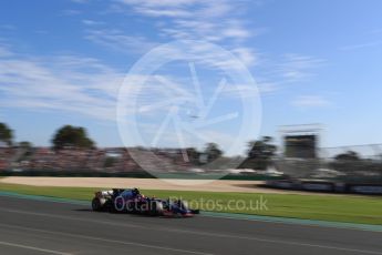 World © Octane Photographic Ltd. Formula 1 - Australian Grand Prix - Race. Carlos Sainz - Scuderia Toro Rosso STR12. Albert Park Circuit. Sunday 26th March 2017. Digital Ref: 1802LB1D6451